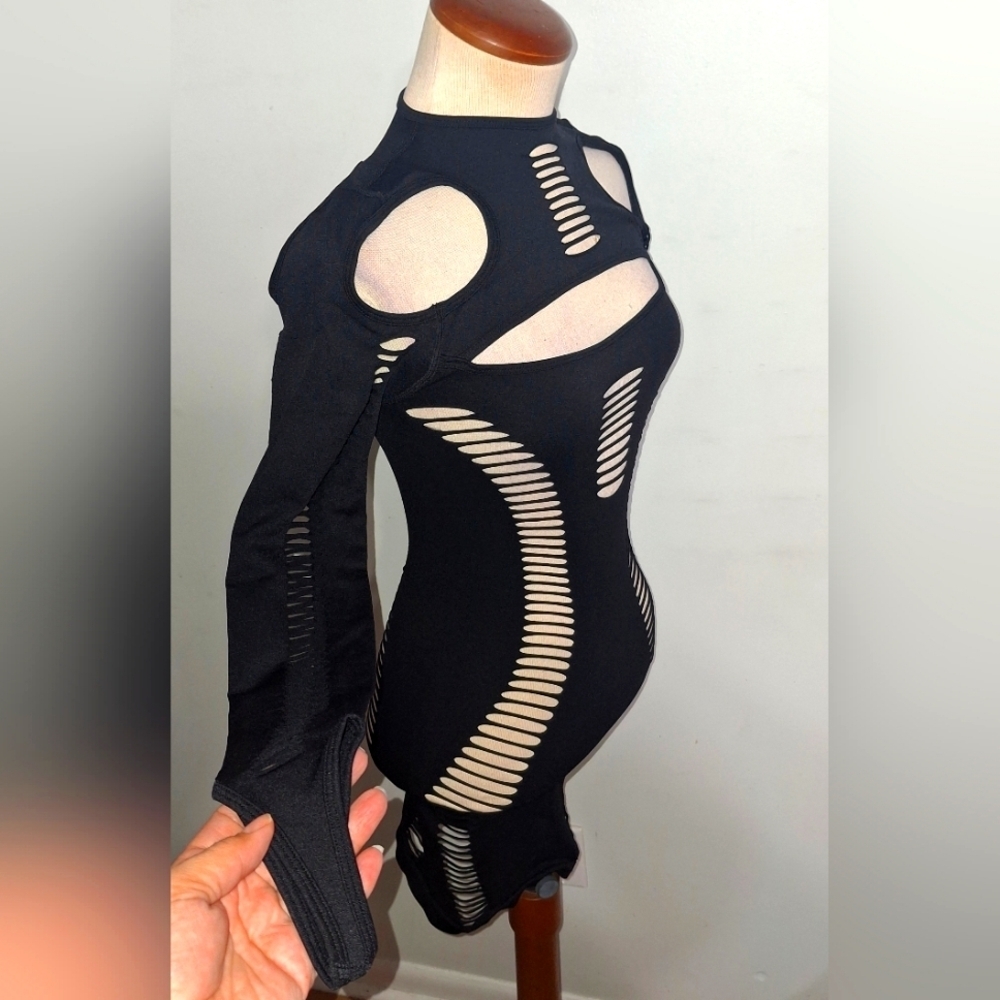 Fashion Nova- Janet Seamless Mini Dress-W Sz S/M - Picture 4 of 11